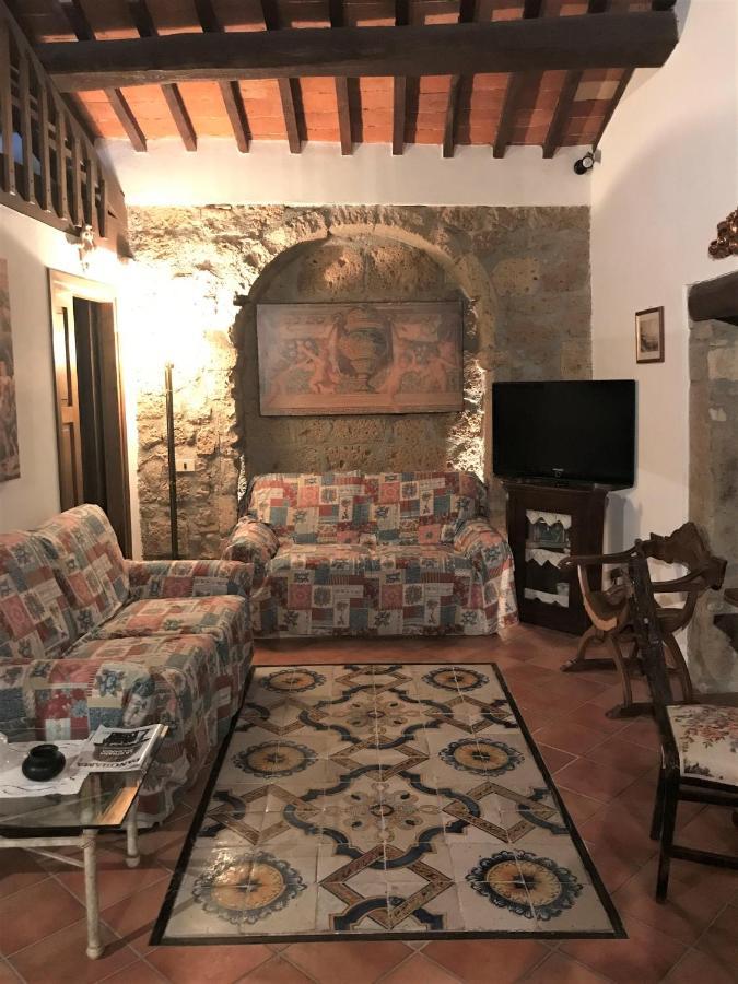 Ferienwohnung La Casa Nel Tufo Pitigliano Exterior foto